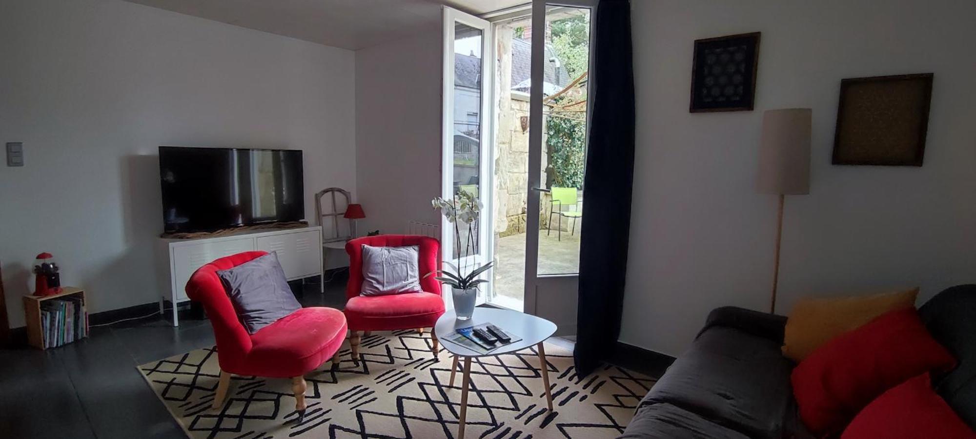Le Petit Prieure Langeais Villa Exterior photo