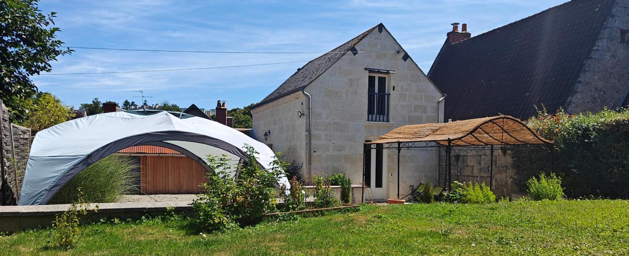 Le Petit Prieure Langeais Villa Exterior photo